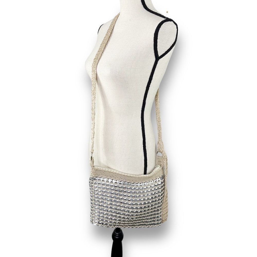 Hand Made Natural Color‎ Aluminum Soda Tab Purse Lined
